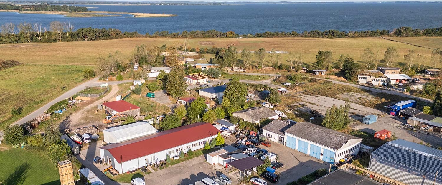 Kleinreparaturen Hausmeister auf der Insel Usedom Luftaufnahme